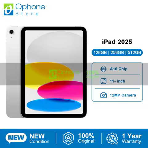 All New iPad 2025 Tablet A16 Chip 11-inch Liquid Retina Display 12MP Front/12MP Back Camera Center S