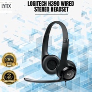 [READY STOCK] LOGITECH H390 WIRED HEADSET, STEREO HEADPHONES + WARRANTY 2 YEARS
