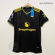 !! Manchester-Yu Away Football Shirt Black 2025/26 Fan Grade Aaa