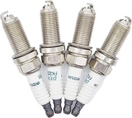 yuanyou zhang 4pcs 90919-01263 FK20HBR8 Dual Iridium Spark Plug for Toyota 9091901263 FK20HB-R8 9091