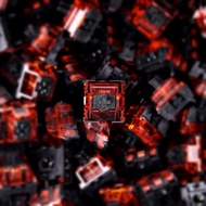 Wooting 60He Geon Magnetic Axis Raptor HE สำหรับเกม Esports ปุ่มสวิตช์แกนเส้นตรงแบบอินดูเซอร์ Hall E