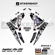 STIKER STRIPING JUPITER MX 135 LC EXCITER 135 2010 - 2015 GRAFIS VARIASI 066