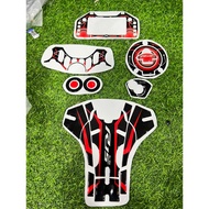 R15m fuel tank herringbone decal set