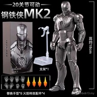 Zhongdong Genuine Marvel Avengers Iron Man MK1234567 Luminous Armory, Dropshipping dengan Penghantar