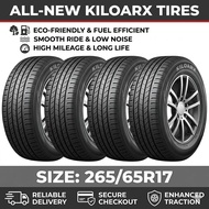 Durable KILOARX 265/65R17 Fuel Efficient Tires 2026 Eco-Friendly Deep-Tread Silent 4PCS