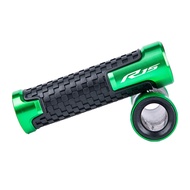 Motorcycle CNC aluminum Handlebar Grip Rubber Anti-slip Handle Bar Grips For Yamaha YZF-R15 YZFR15 Y