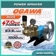 Agrishop OGAWA Power Sprayer PD370 6.5HP-7HP Portable Spraying Plunger High-Quality Ergonomic Design