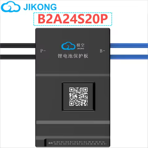 JIKONG Jk Bms B2A24S20P 200A Active Balance 2A with Bluetooth CAN RS485 HEAT Smart Bms 7S 8S 20S 24S