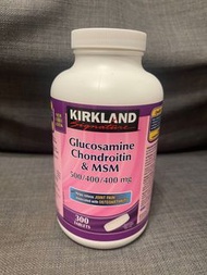 Kirkland 葡萄糖胺 & 軟骨素 & MSM 500/400/400