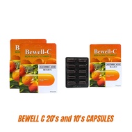 Bewell-C Non-Acidic Vitamin C Sodium Ascorbate 500mg 20's / 10's Capsule (Boost your Immune System)