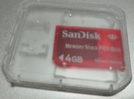 SanDisk Memory Stick Pro Duo 4GB 記憶卡