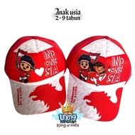 Children's Hats for Indonesian Independence Day, Republic of Indonesia, August 17, 1945, Indonesian 