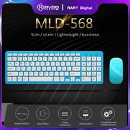 【Worth-Buy】 Ryra Silent Wireless Keyboard And Mouse Mini 2.4g Keyboard With Mouse Chocolate Keycap Keyboard For Pc Lap