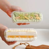 50PCS 280ML High QualityTransparent Oval Cake Box / Pudding Box / Mousse Box / Kotak Bekas Cheese Ke