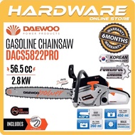 DAEWOO PRO SERIES 22" Chain Saw Gasoline Chainsaw 22 inch Heavy Duty 2 Stroke DACS22PRO