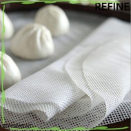 REFINEMENT Steamer Pad White Cookware Non-Stick Dim Sum Paper