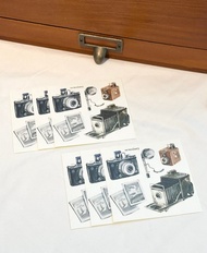 sensiary 攝影棚底片貼紙 v.1 6張入