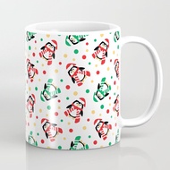 Ceramic Mug | Gift | Gift | Hampers | Christmas Penguins and Polka Dots Ceramic Mug