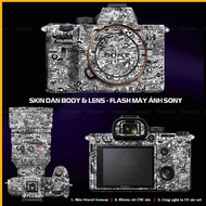 Skin Sticker for Sony Camera A6400/A7/A72/A7R3/A7R4/A7R5 | Detailed CNC Cutting Mold, Waterproof