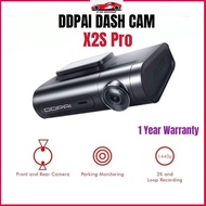 Ddpai Dash Cam X2S Pro HD GPS Hidden Vehicle Drive Auto Video DVR Android Wifi Smart Connect