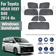 Car Sunshade curtain For Toyota NOAH VOXY R80 2014-2023 Magnetic Car Sunshade Shield Front Windshiel