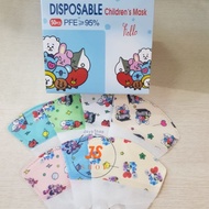 MASKER DUCKBILL ANAK MOTIF/DUCKBILL ANAK KARAKTER / DUCKBILL ANAK CEWE