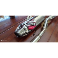 Exhaust racing original DST racing NF1 titan full system cfr klx wr inlet 38mm sarangan Griller