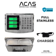 ACAS TCS 100Kg - 150Kg / 50Gr Timbangan Duduk Digital Stainless Single Double Display Elektronik Pag