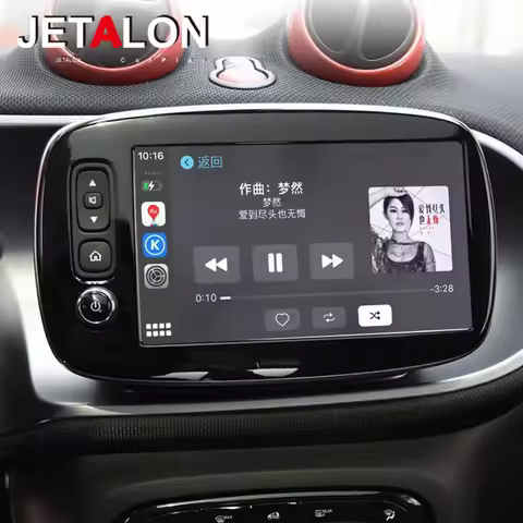 8inch Android 15 Screen Car Radio GPS For Benz Smart 453 Fortwo 2014 - 2020 Multimedia Player Naviga
