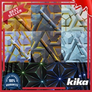 3D Marble Motif Wall Wallpaper 45cm x 5m Home Decoration Sticker 3D Sticker