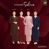 KURUNG FACTORY - Kurung Salwa Labuh Baju Raya Haji 2026 - Heavy Chiffon Sulam
