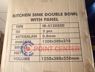 Ready stock TERMURAH IGM IB-S12050D KITCHEN SINK BAK CUCI PIRING 2