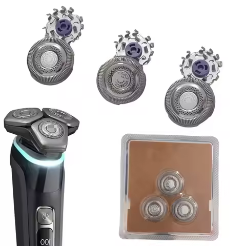 SH91/52 Replacement Heads Blades Compatible for Shavers Series S9000 & 9000 Prestige SP981X,SP9820,S