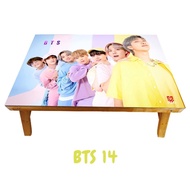MEJA LIPAT MEJA BELAJAR ANAK KARAKTER BTS NCT KPOP Korea