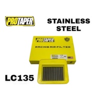 STAINLESS STEEL LC135 V1-V8 & LC 135 AIR FILTER PROTAPER RACING