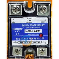 HB mager Genuine new original SSR  single-phase solid-state relay 10A 220VAC-AC MGR-1 A4810 AC-contr