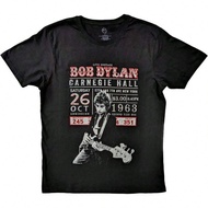 Men's Bob Dylan Carnegie Hall '63 T Shirt Medium Black