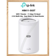 TP-Link HB611 - SGST (Tri-Band, 11 Gbps Tri-Band | 2.5G Multi-Gig) WiFi 7 Router