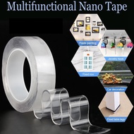 1/3 / 5M Multifunctional Double-sided Adhesive Nano Tape Non-marking Indoor and Outdoor Gel Grab Sti