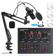 Live Sound Card Gaming Exclusive Supply Computer BM800 Sound Card Mobile Game Cross-Border Sound Car