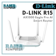 D-link R15 SMART WIFI ROUTER AX1500 MESH EAGLE PRO AI WIFI 6 WIRELESS