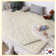 [PRIELLE] Baby Infant Kids Cotton Quilted Waterproof mat (2 sizes) Waterproof pad baby waterproof mattress protector Diaper Changing Infant Crib Cot Bedsheet Protector Diaper Changing Anti Urine Washable Nappy Mat