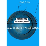 Pully C1 x 8.5" Solid Iron Ancuran Poli C1 x 8.5 inch Pulley Cast iron Anc 8.5 inch C1x8.5" C1x8.5 C