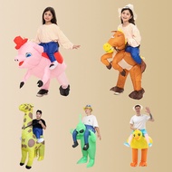Funny Costume Funny Animal Mount Inflatable Clothes Halloween Cartoon Performance Costume Doll Costu