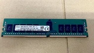 海力士 SK Hynix 16GB DDR4 PC4 2400T 2RX8 桌上型記憶體  雙面