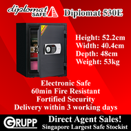 Diplomat Safe 530E Electronic Fire Resistant Safe Box (Most Reputable Brand In Singapore)