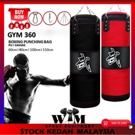 JA3 Boxing Canvas Punching Bag MMA GYM Fitness Sanda Muay Thai Kicking Sandbag 60CM 80CM 100CM 120CM