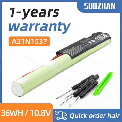 SUOZHAN Laptop Battery A31N1537 for ASUS Vivobook Max X441 X441N X441NA X441S X441SA X441SC X441U