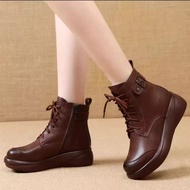 【Free shipping】boots for women boots for women with heels korean boots with heels ankle boots for wo