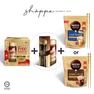 SHOPPA Nescafe Gold Jar 200g FREE Gold Bowl + 200g FREE Cutlery + Premix Coffee FREE Chopsticks [Bun